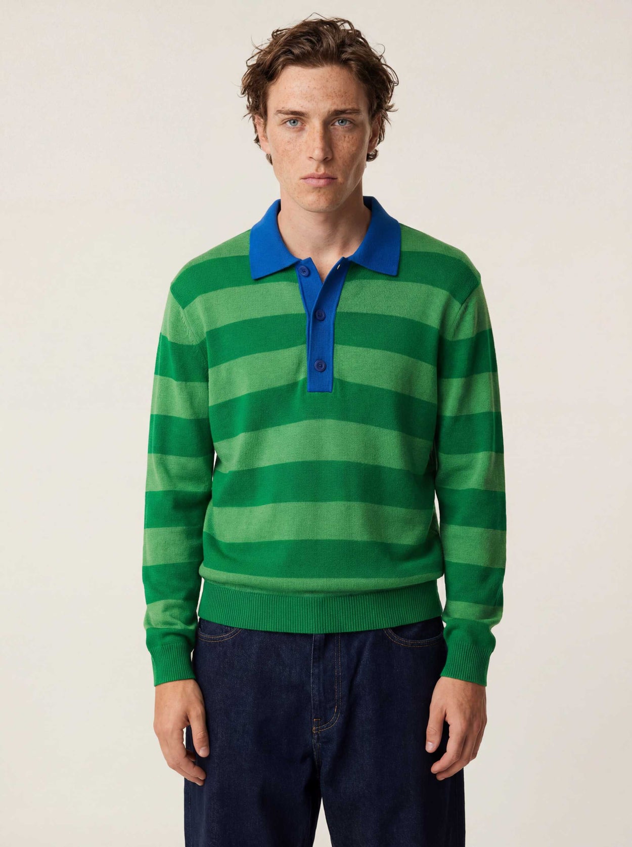 The Rugby Polo Bottle Green Male Image