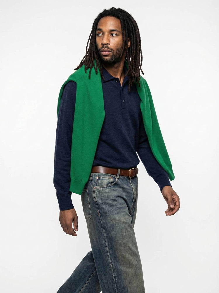 The Everyday Long Sleeve Polo Shirt