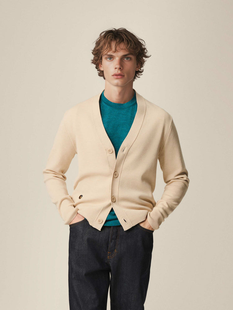 The Cardigan Light Almond White Image