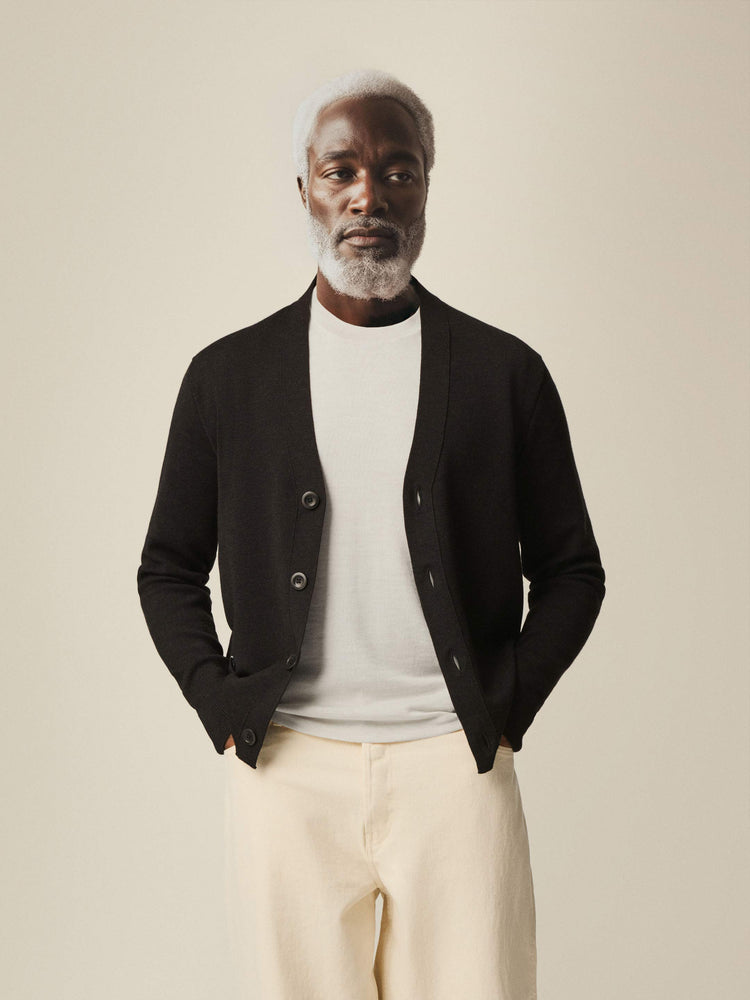 The Cardigan Light Anthracite Black Image