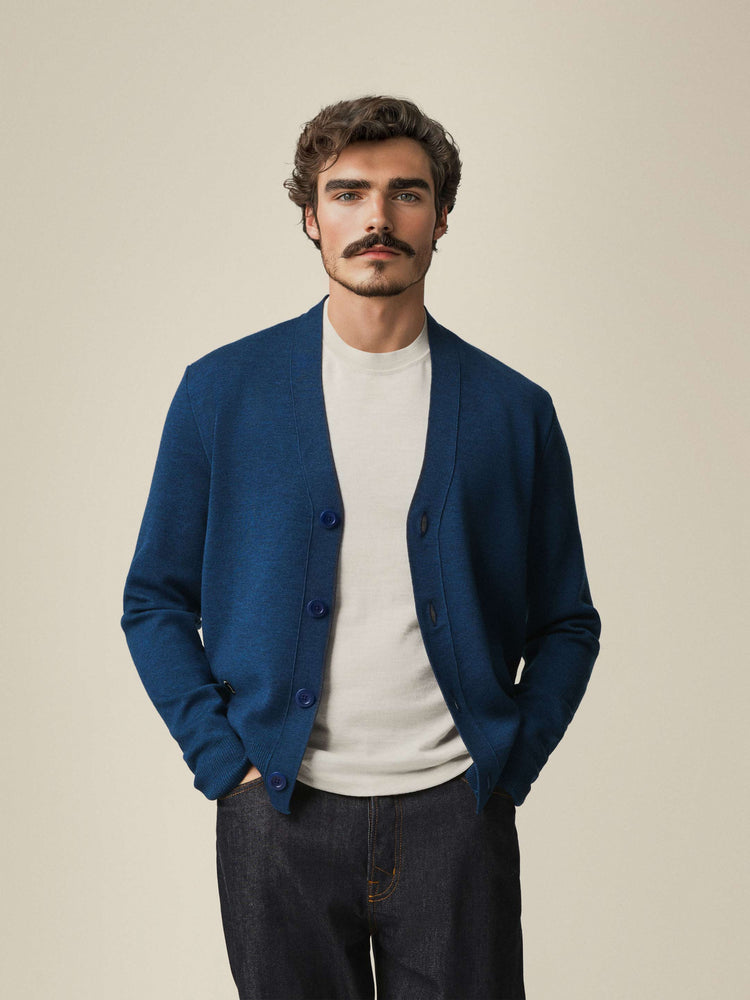 The Cardigan Light Tasman Blue Image