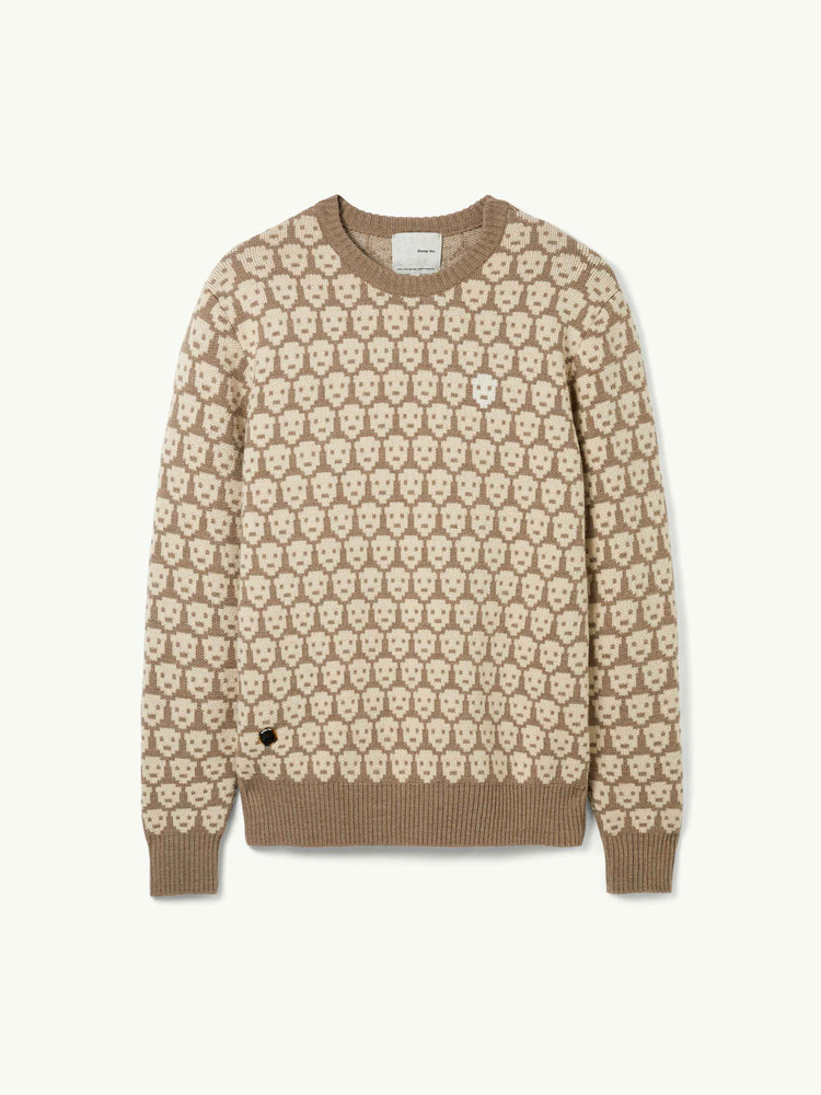 The Flock Crewneck Fawn Brown Image
