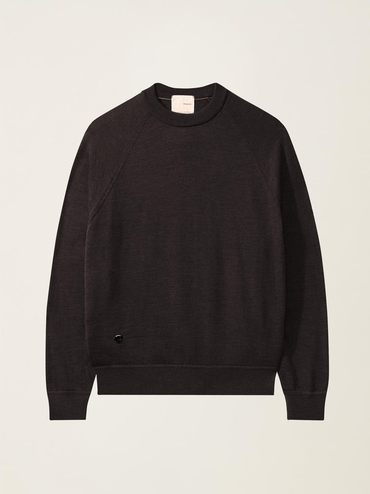 The Crewneck Light Anthracite Black Image