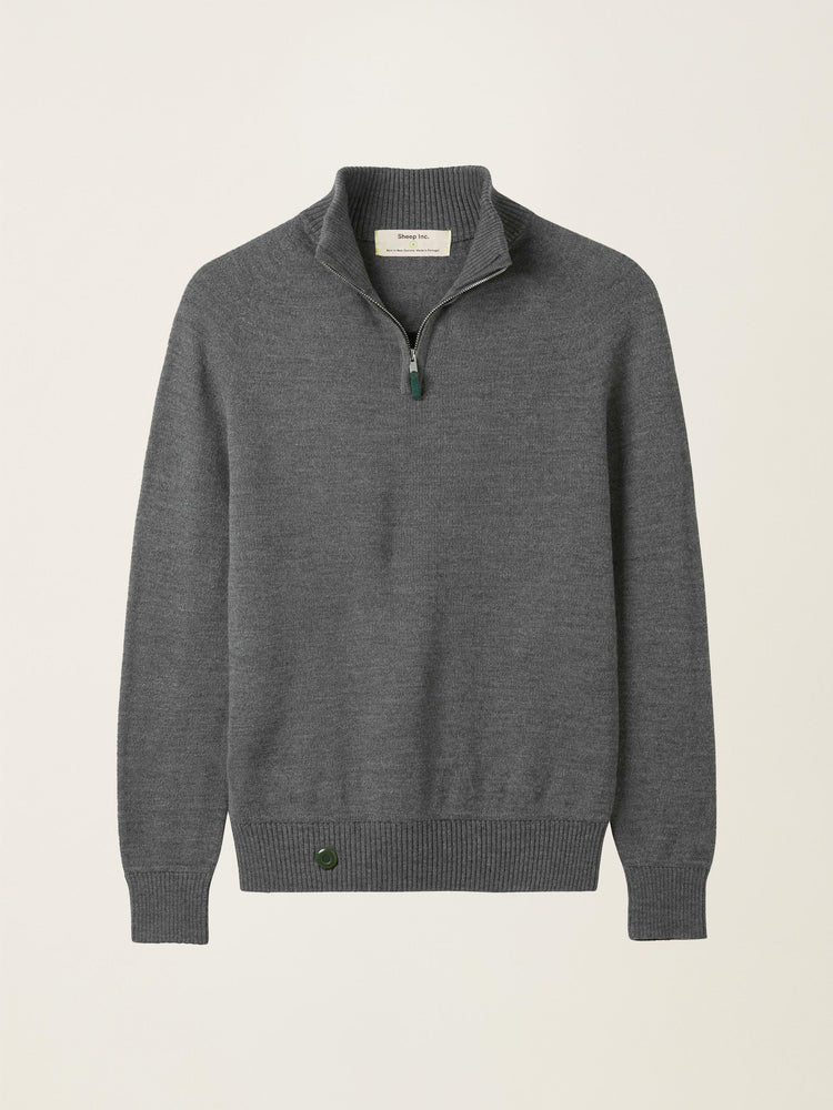 The Half Zip Slate Grey Image