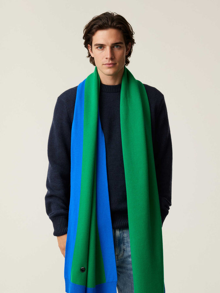 The Silhouette Scarf Bottle Green Image