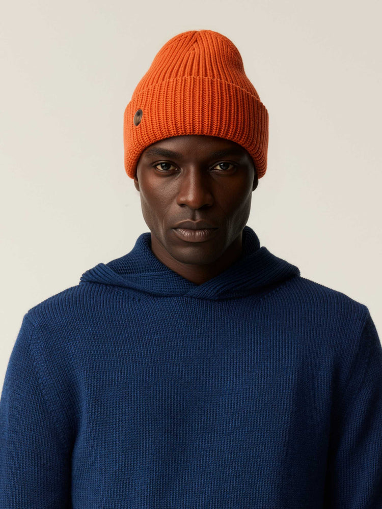 The Iconic Beanie Burnt Orange Image