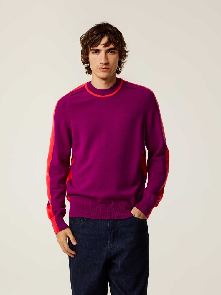 The Silhouette Crewneck Royal Purple Image