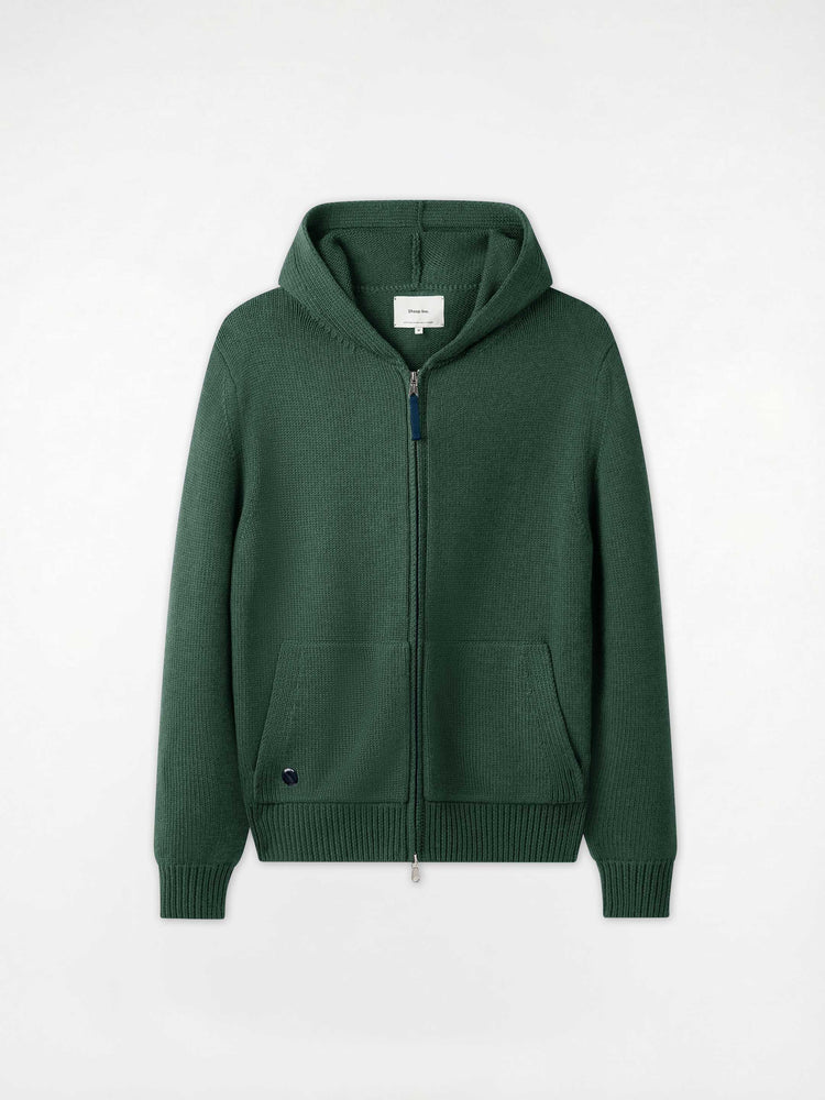 The Chunky Knit Zip Hoodie
