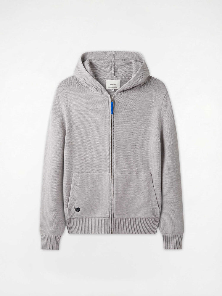 The Chunky Knit Zip Hoodie