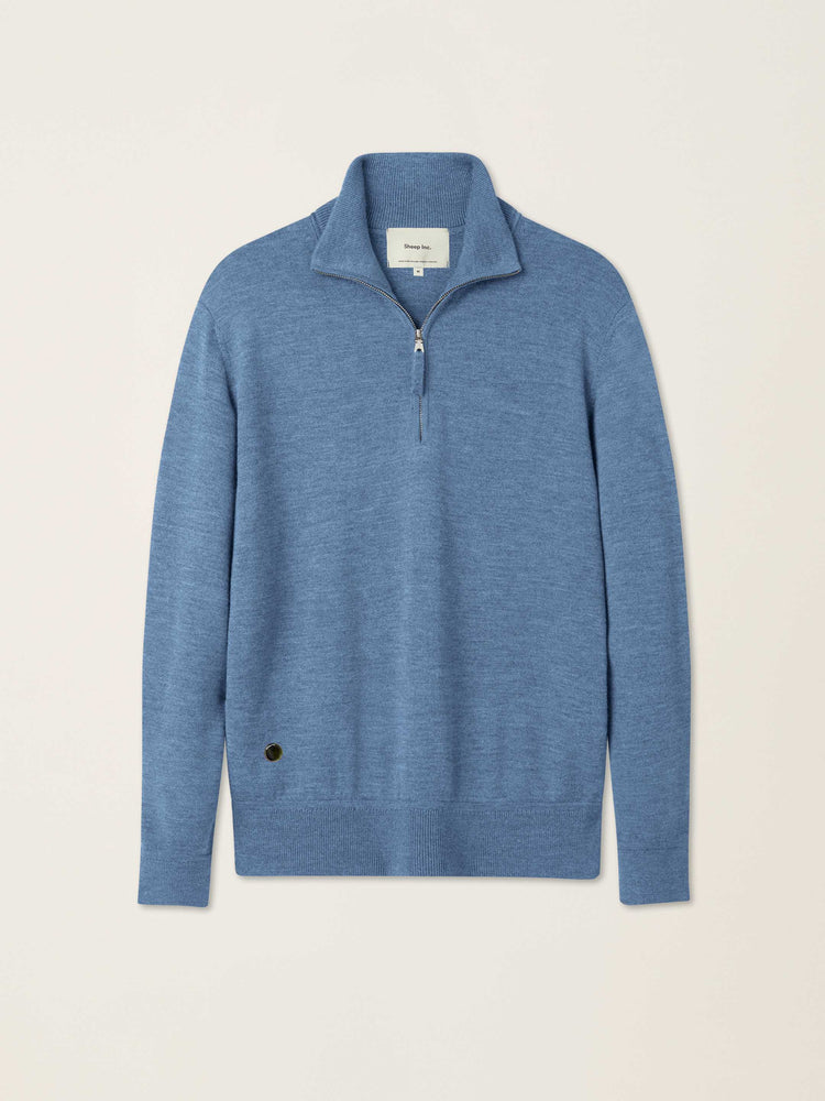 The Knitted Quarter Zip Jumper