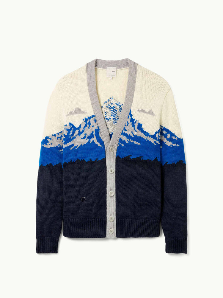 The Mountain Cardigan Cobalt Blue Image
