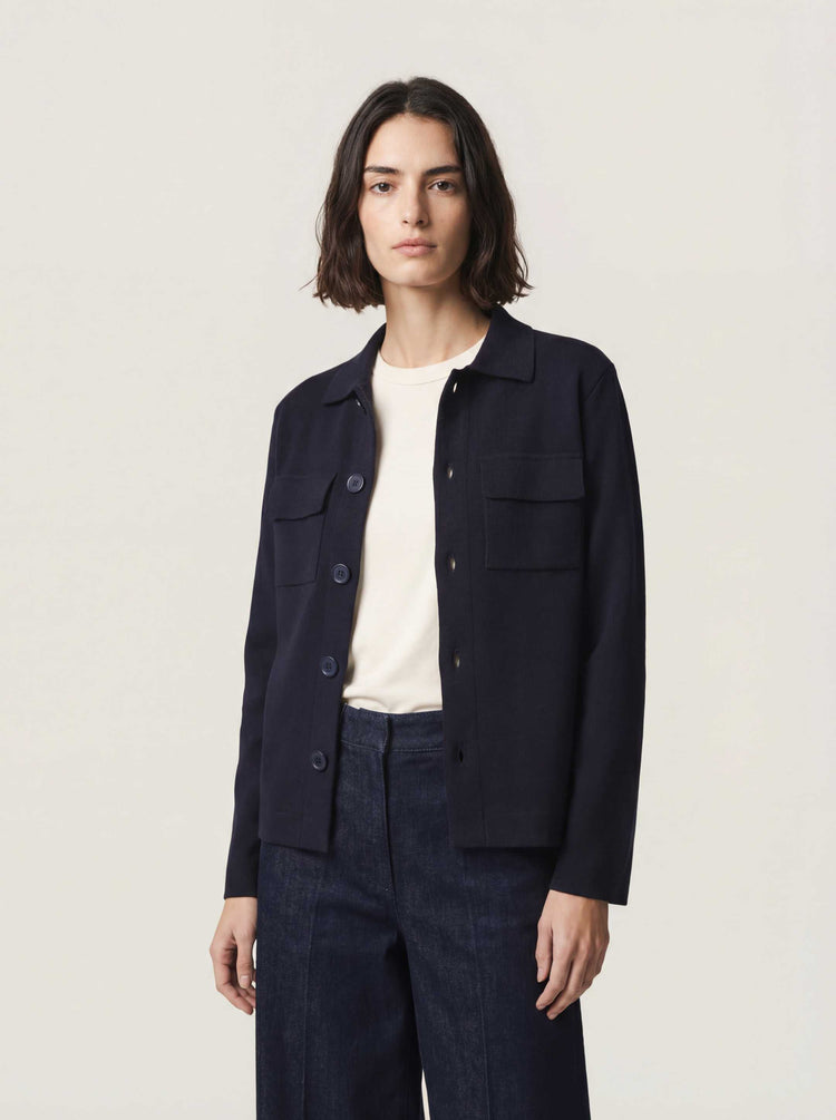 The Over Shirt Pacific Blue Image