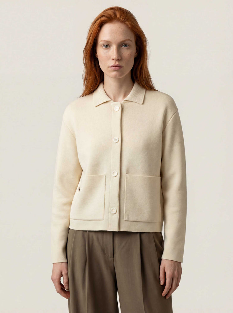 The Chore Jacket Raw White Image