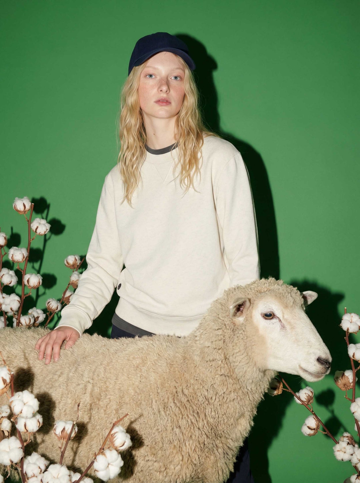 The Fibregen Sweatshirt Cloud Ash Female Image