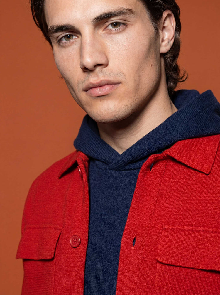 The Over Shirt Tomato Red Image