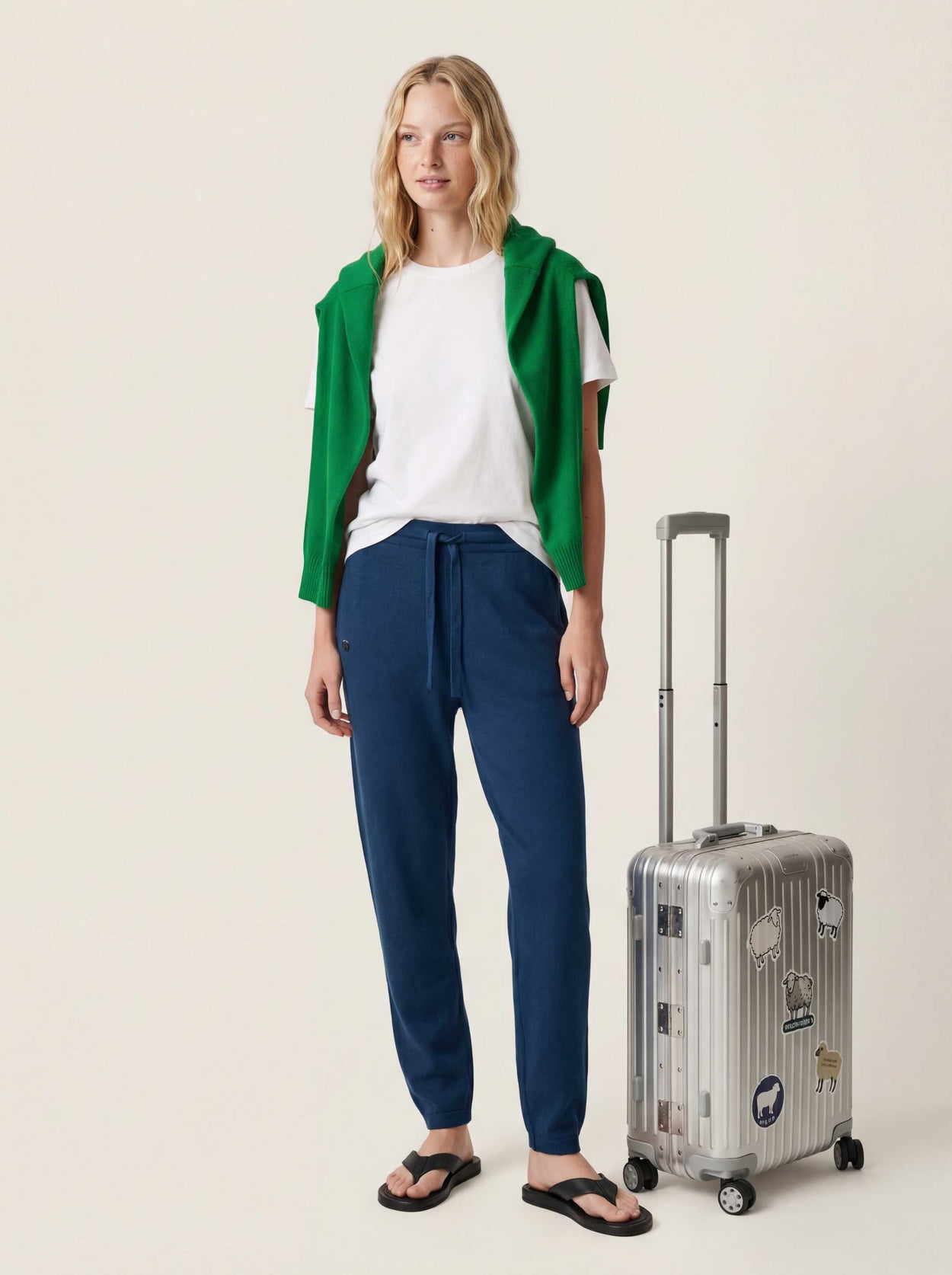 The Flow Jogger Tasman Blue Female Image