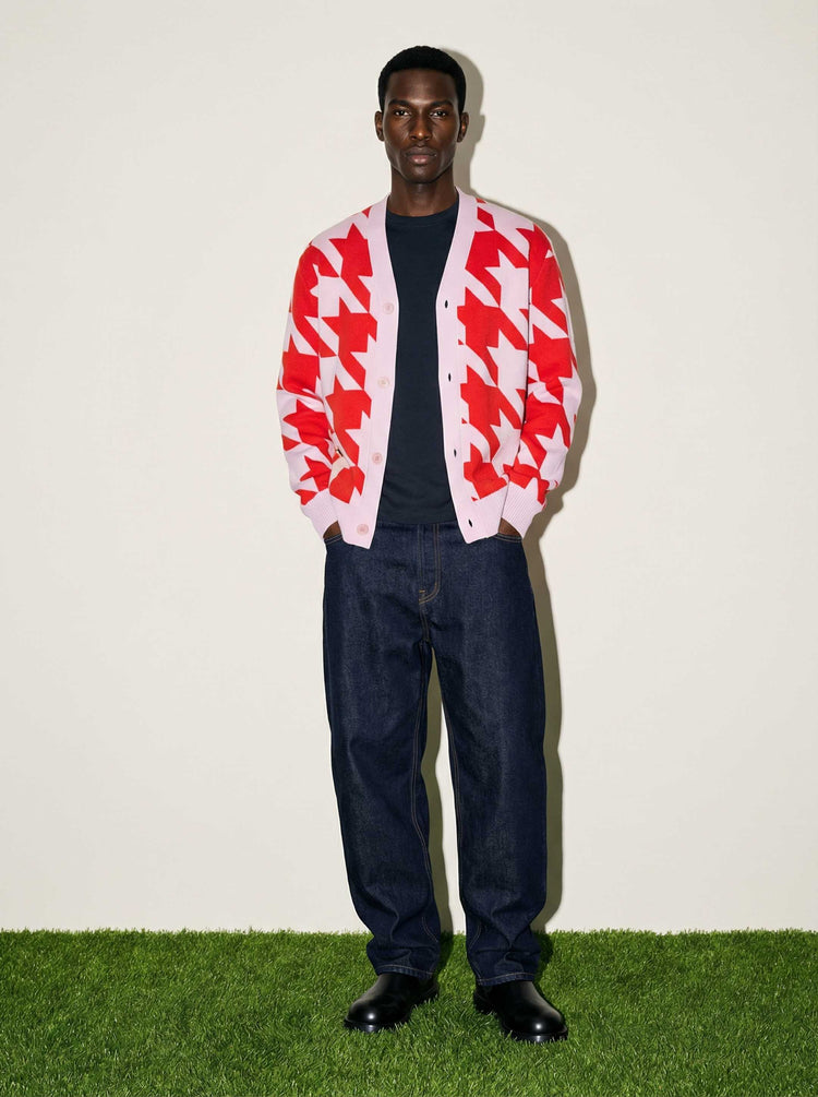 The Sheepstooth Cardigan Candyfloss Pink Image