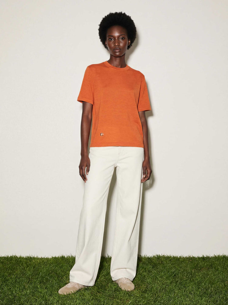 The Ultra-Light T-Shirt Burnt Orange Image