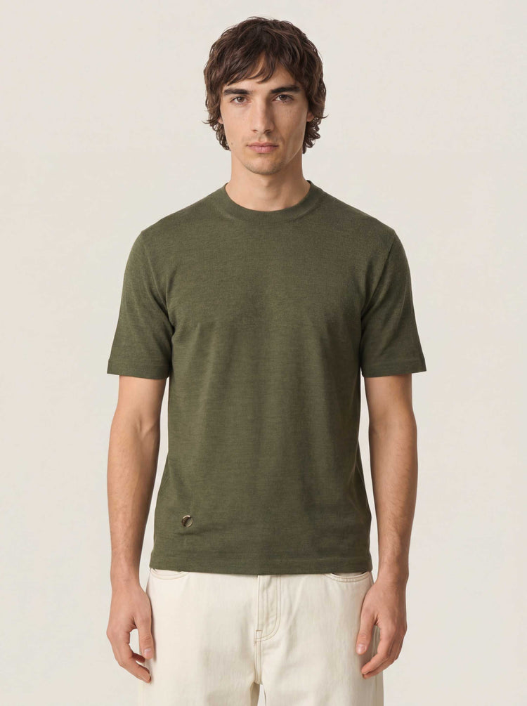 The Ultra-Light T-Shirt Moss Green Image