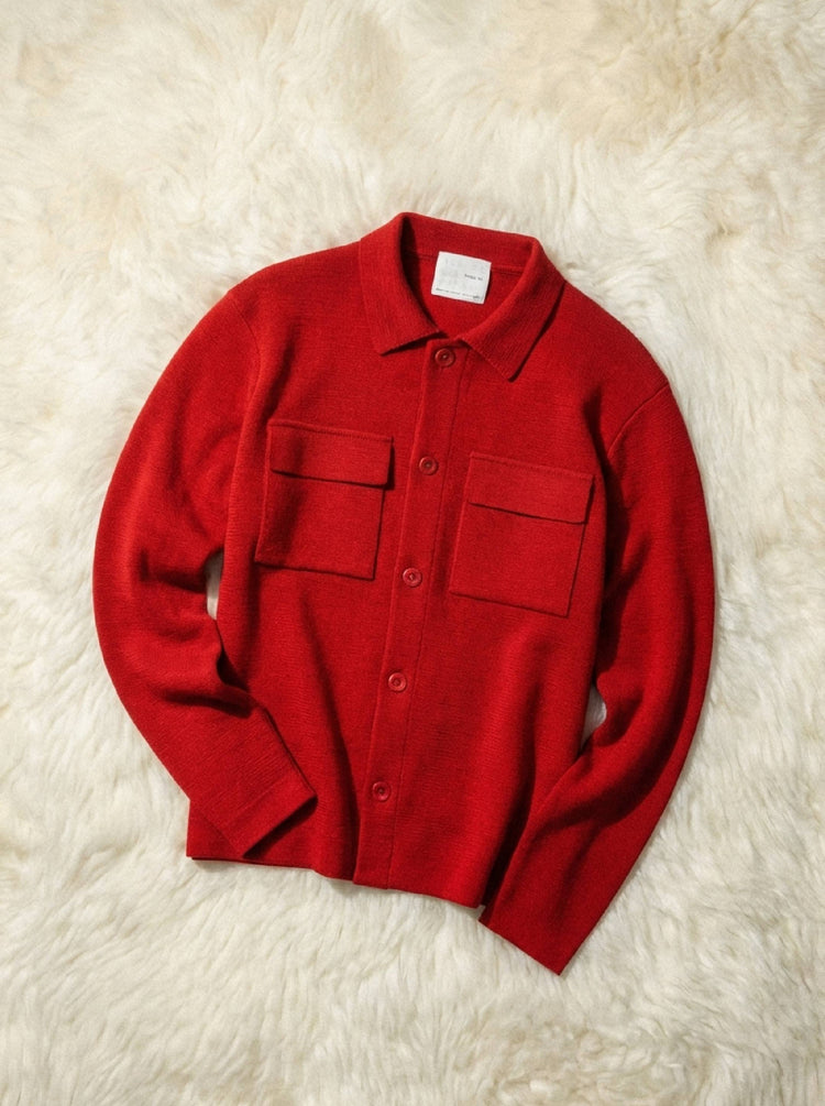 The Over Shirt Tomato Red Image