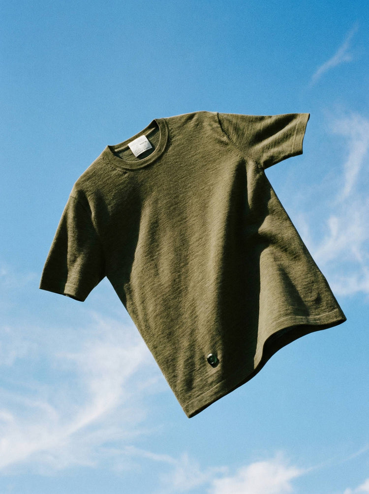 The Ultra-Light T-Shirt Moss Green Image