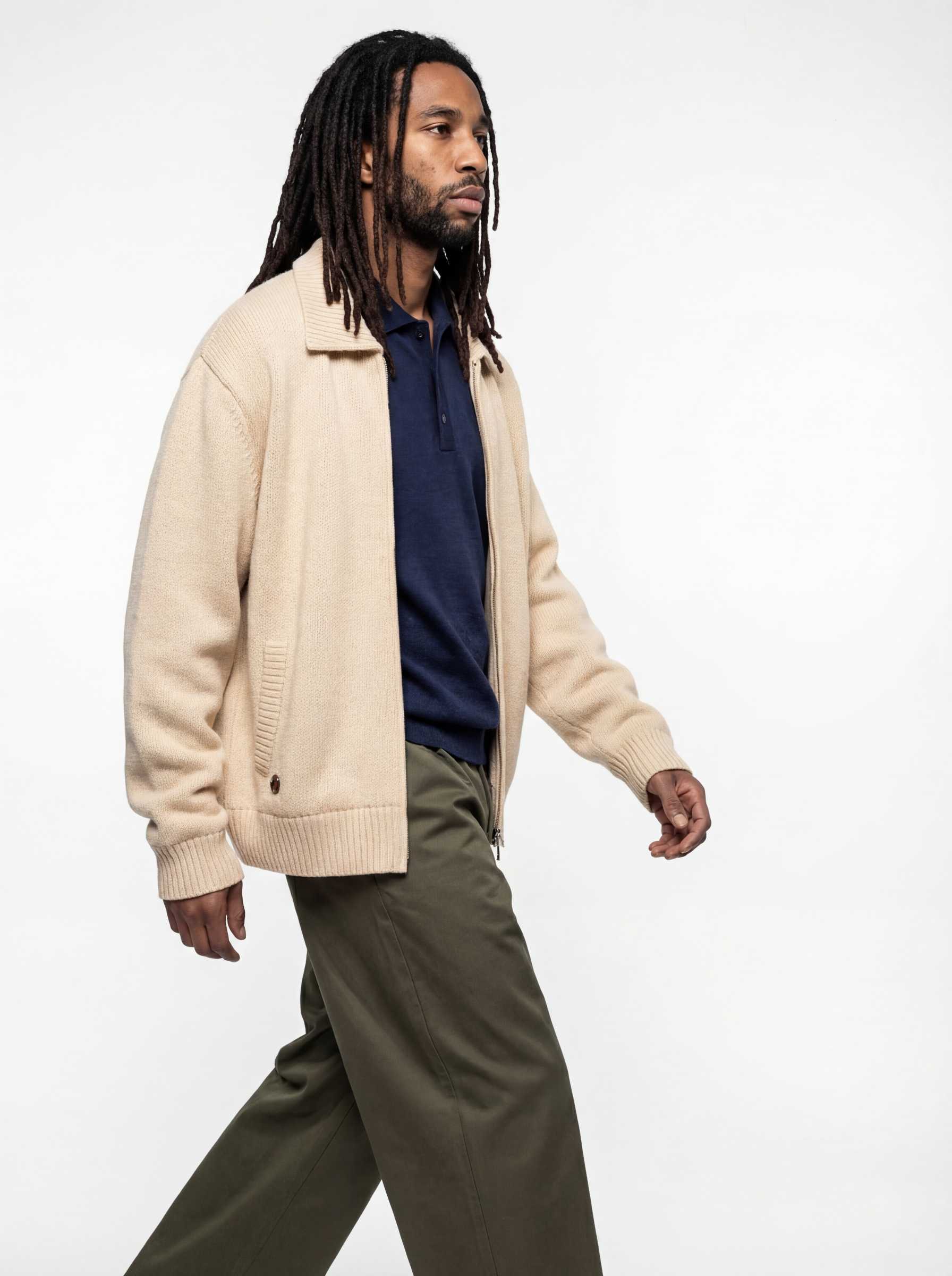 Men's Knitted Bomber – Sheep Inc