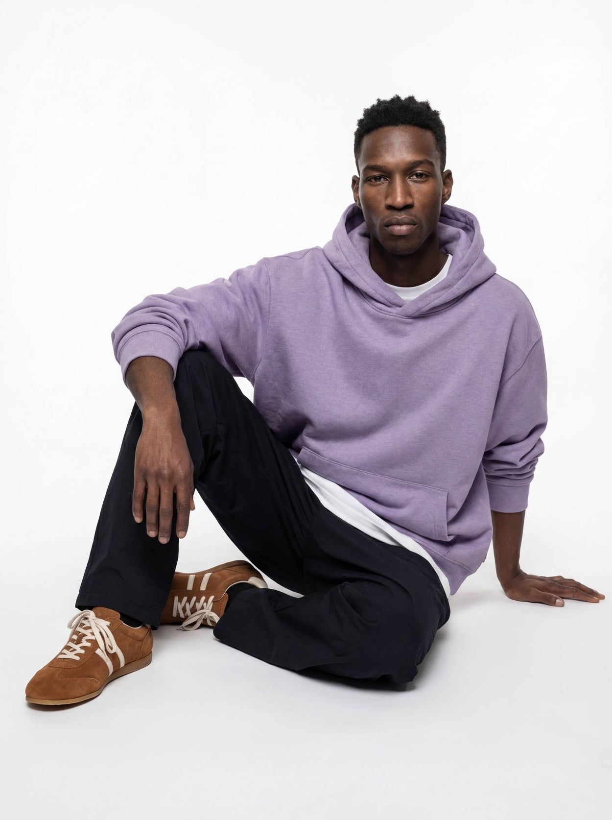 The Fibregen Hoodie Lavender Haze Male Image