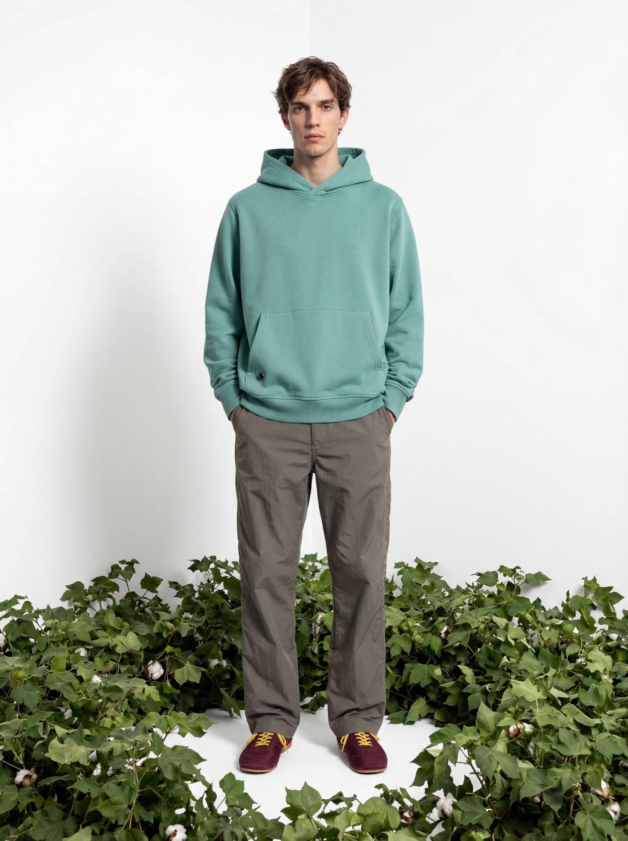 The Fibregen Hoodie Mineral Sea Male Image