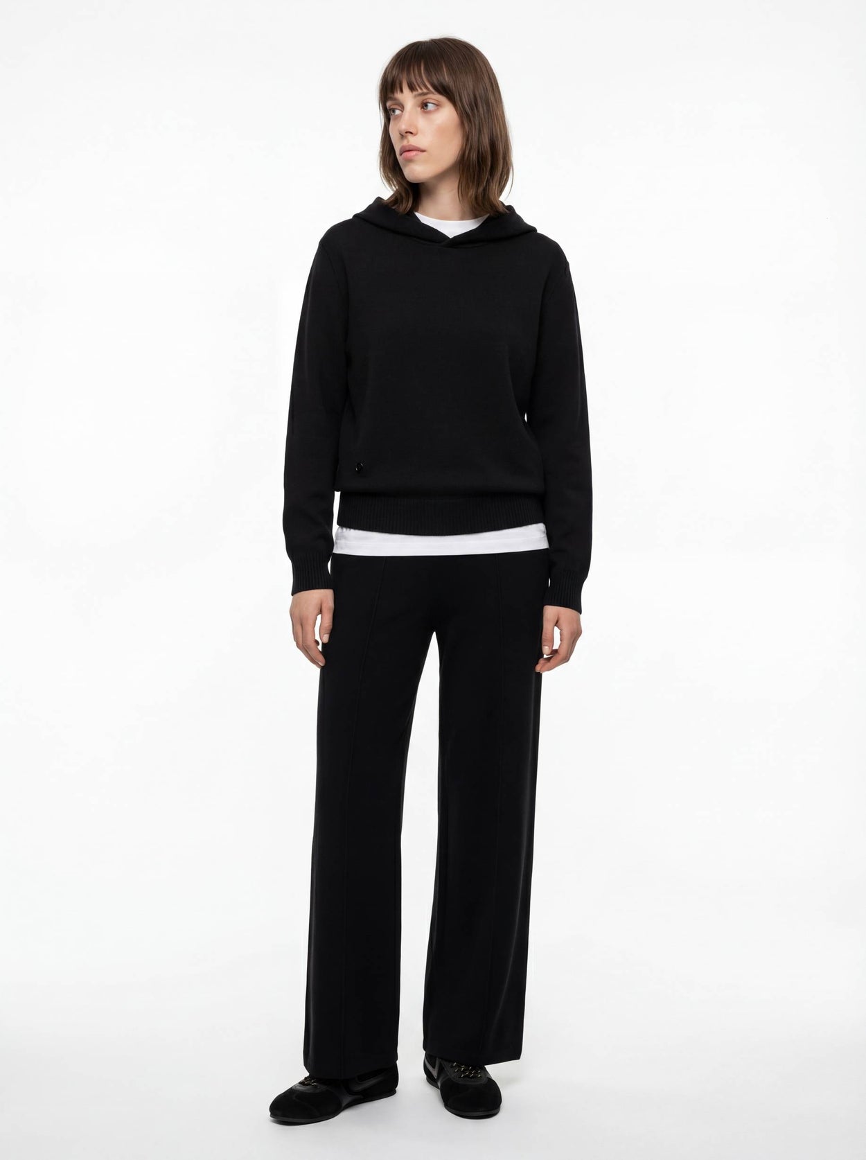 The Flow Trousers Anthracite Black Female Image