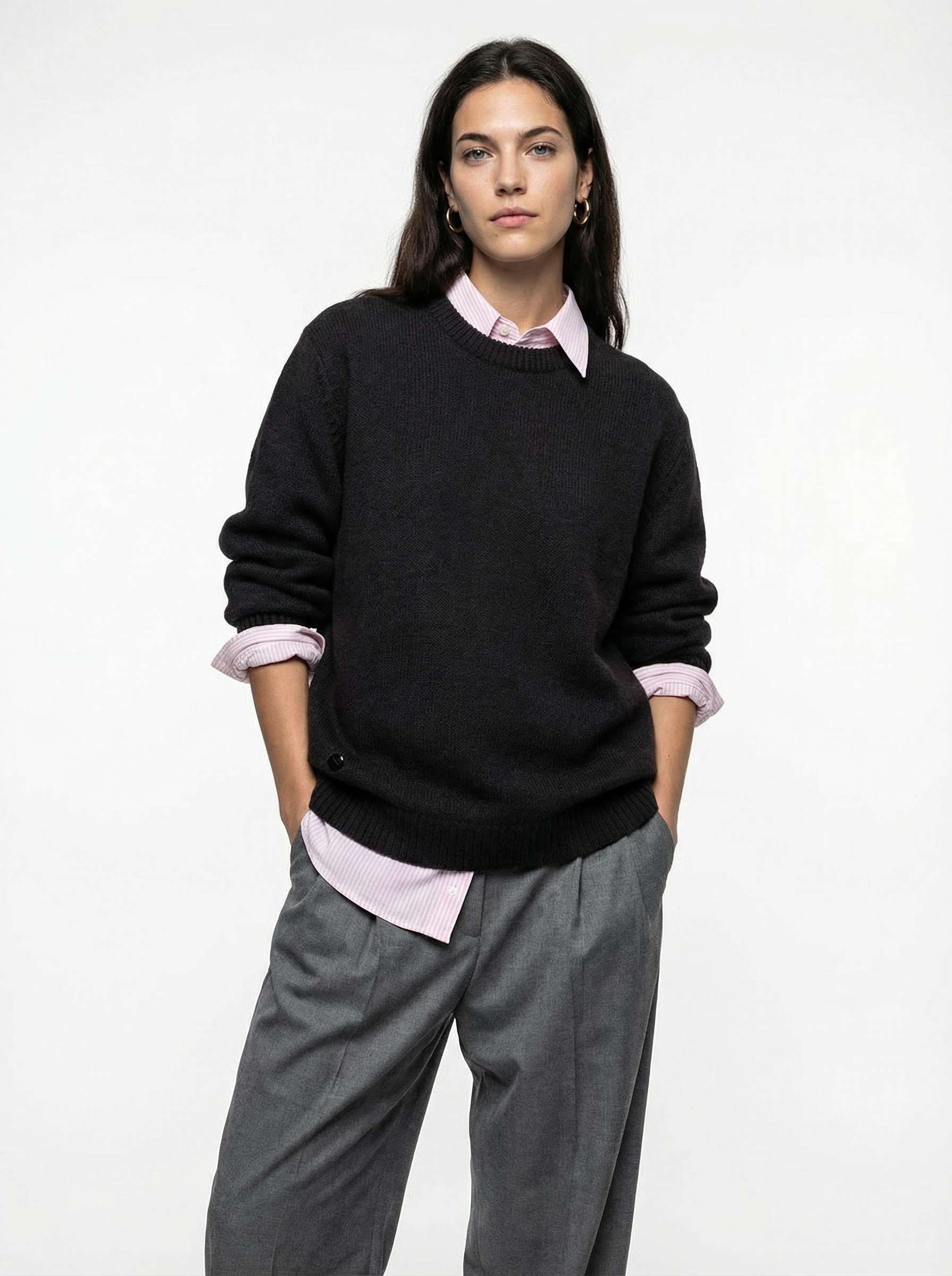 Women's Merino Wool Crewneck Sweaters | Sheep Inc.