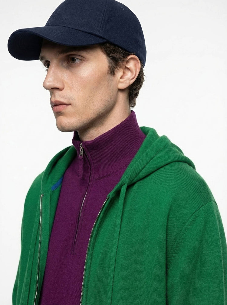 The Signature Merino Zip Hoodie