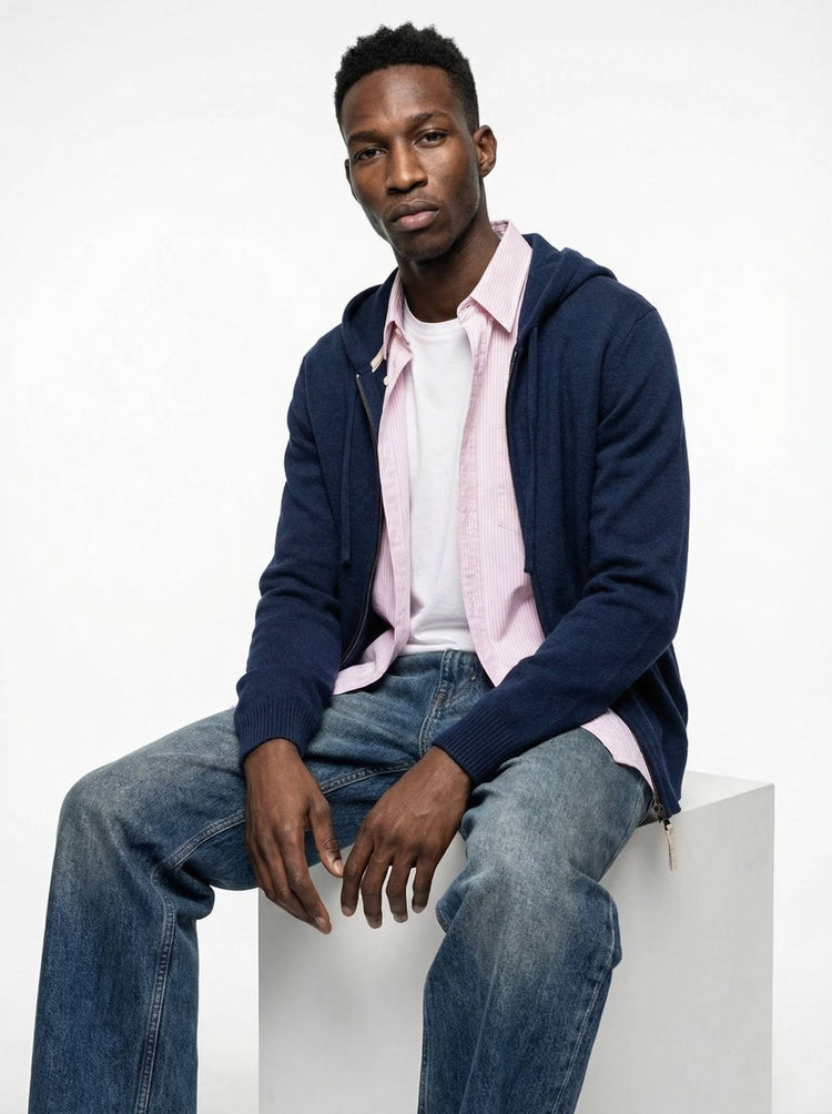 The Signature Merino Zip Hoodie