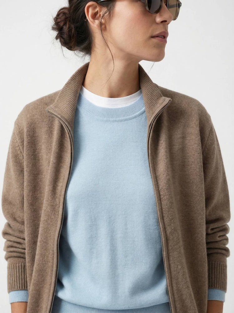 The Everyday Zip Through Jumper