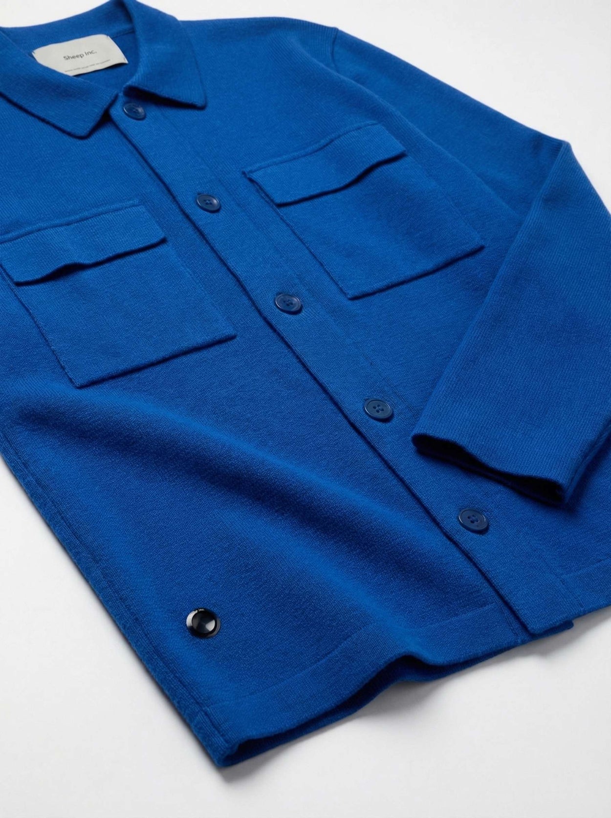 The Over Shirt Cobalt Blue Image