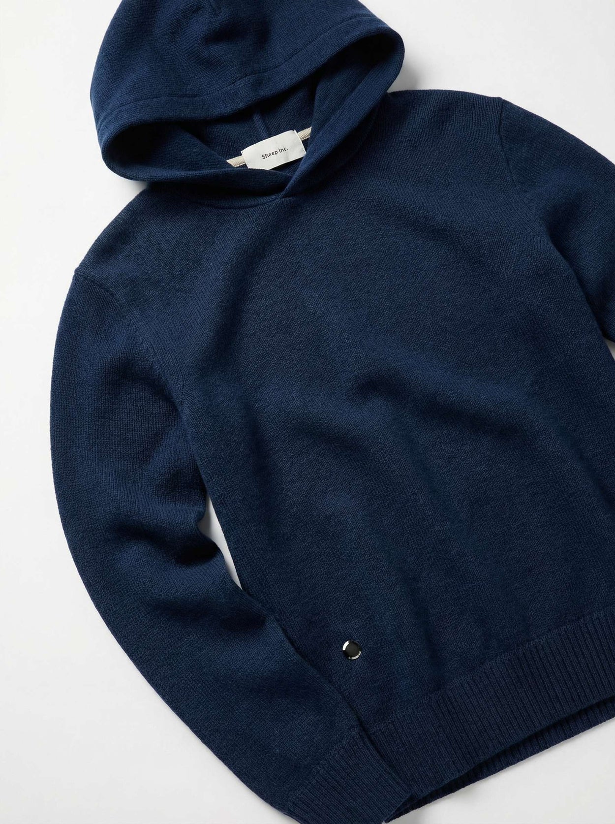 Signature Merino Hoodie Atlantic