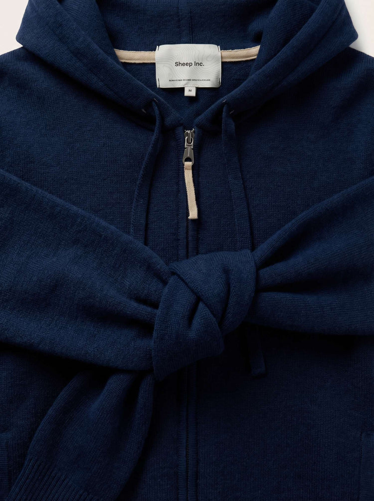 The Signature Merino Zip Hoodie