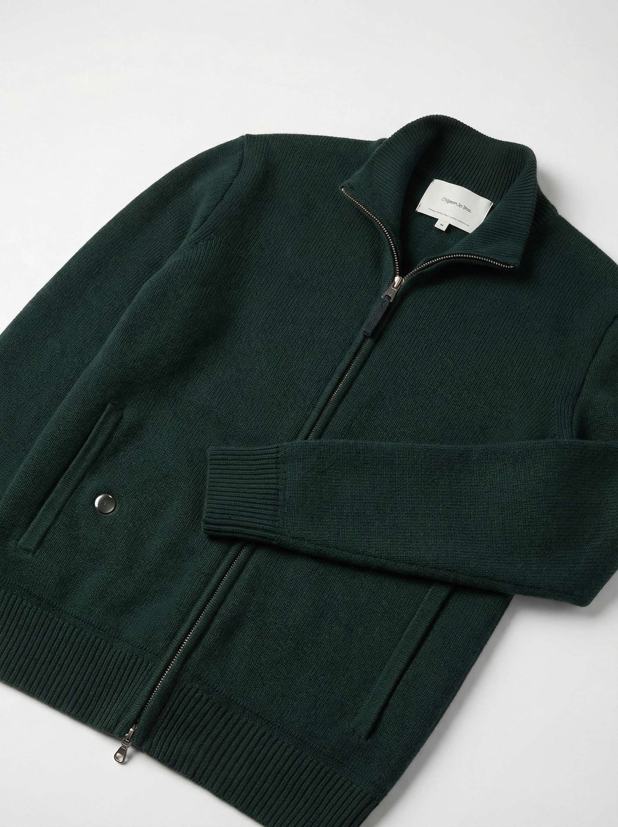 Everyday Zip Through Forest Green