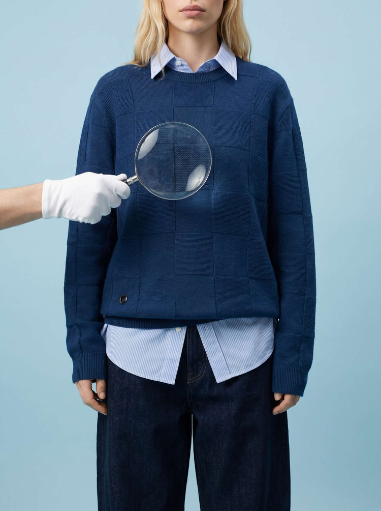 The Textured Crewneck Jumper