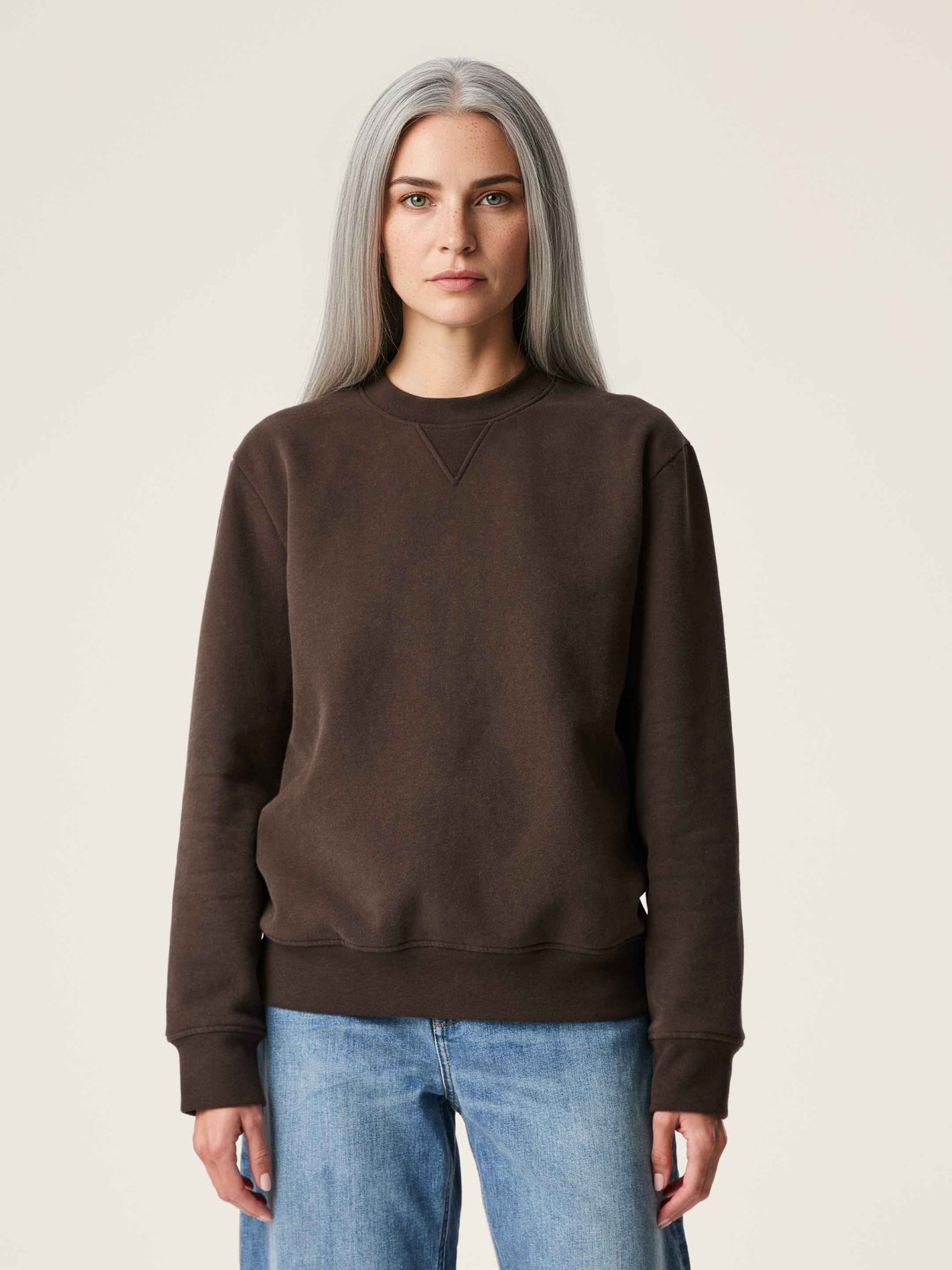 The Fibregen Sweatshirt Deep Earth Female Image