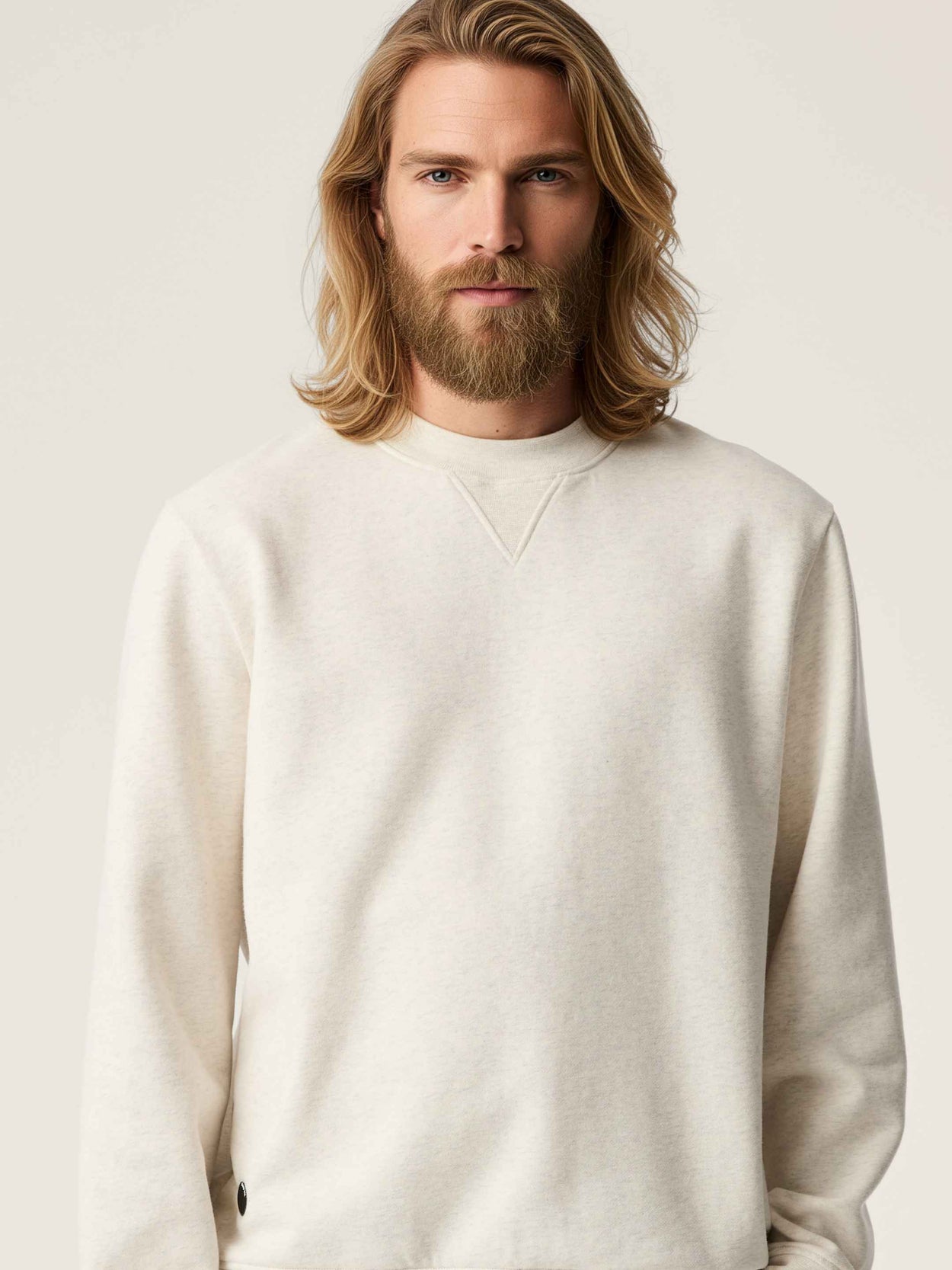 The Fibregen Sweatshirt Cloud Ash Male Image