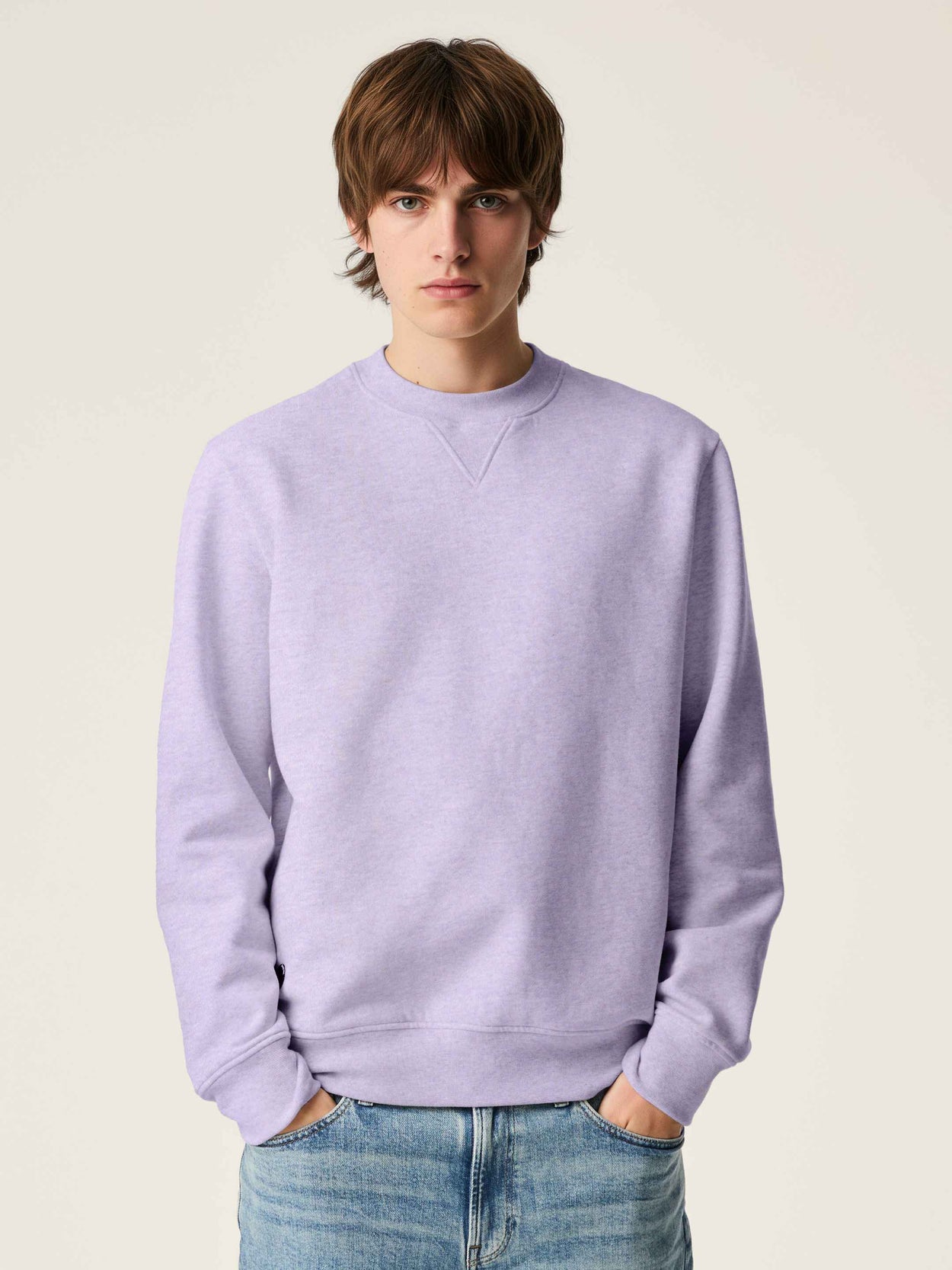 The Fibregen Sweatshirt Lavender Haze Male Image