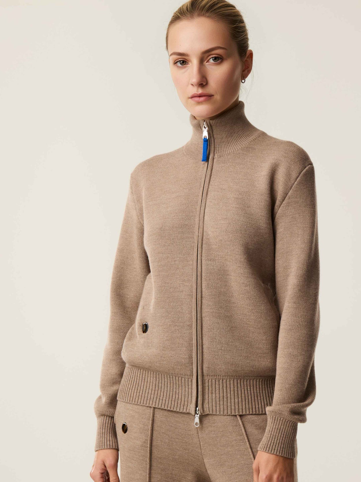 The Everyday Zip Through Fawn Brown Female Image