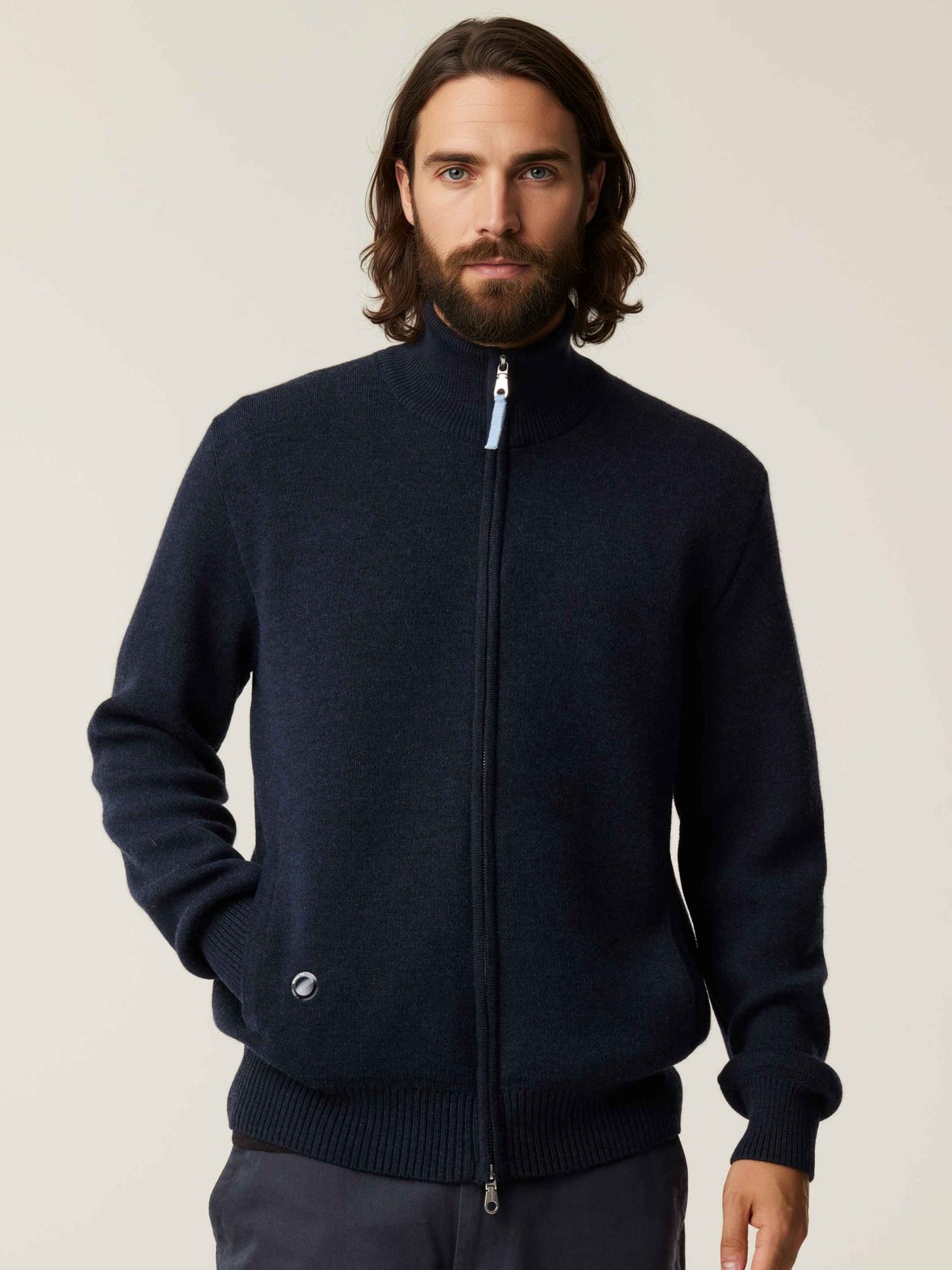 The Everyday Zip Through Pacific Blue Male Image