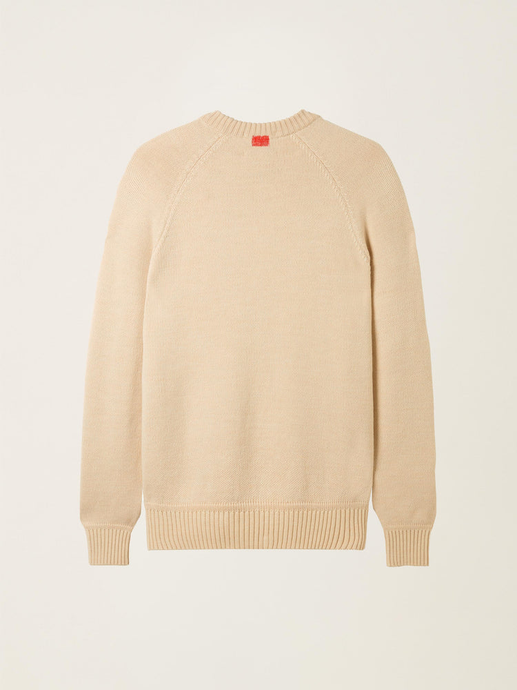 The Crewneck 2.0 Almond White Image