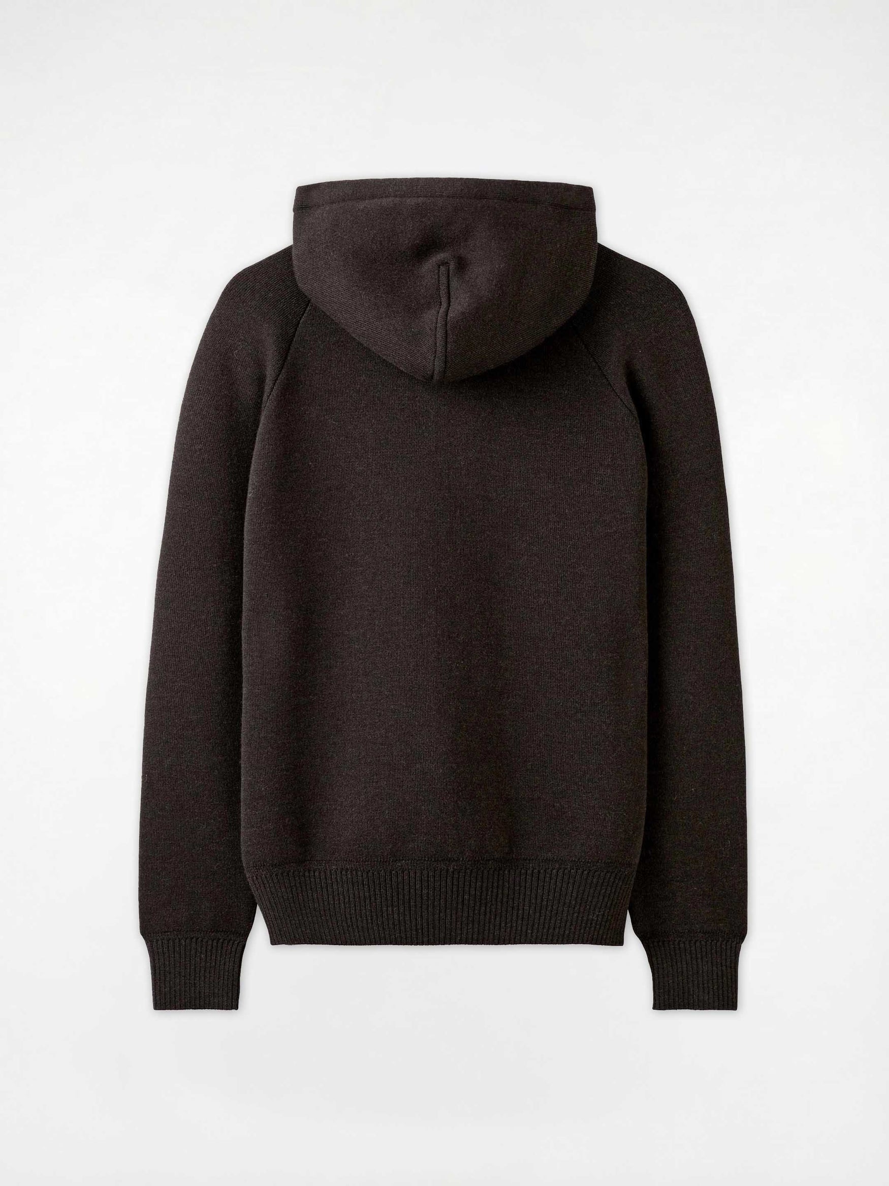 新品　BRIEFING　MERINO HIGH NECK HOODIE Anthracite Black - Merino Wool Knitted Zip Hoodie | Sheep Inc.