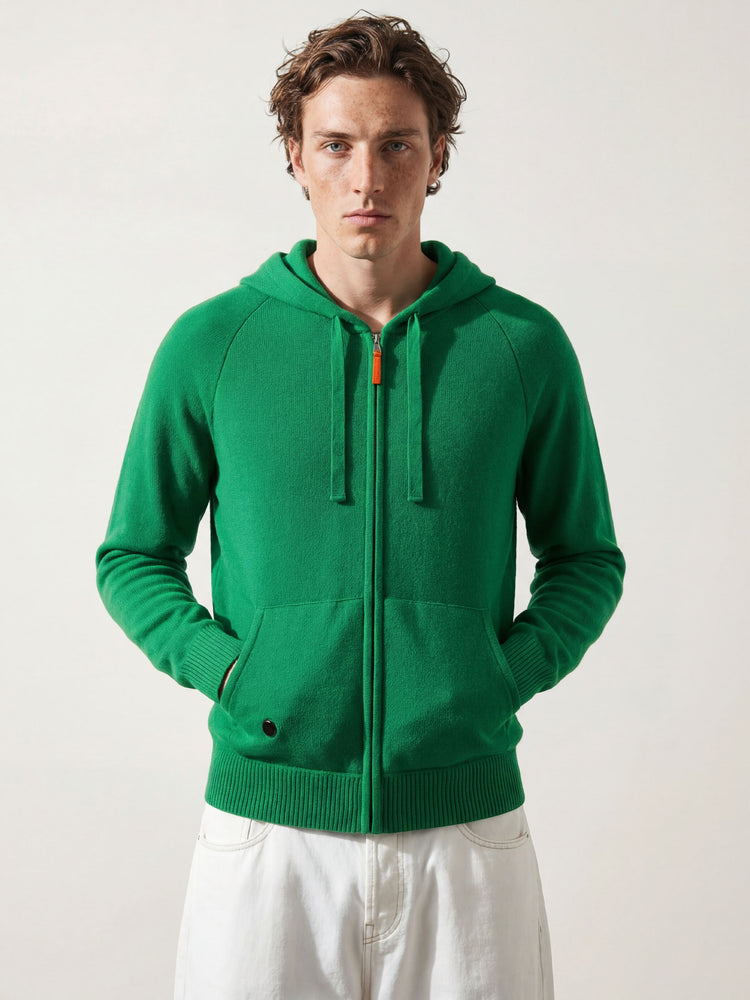 The Knitted Zip Hoodie