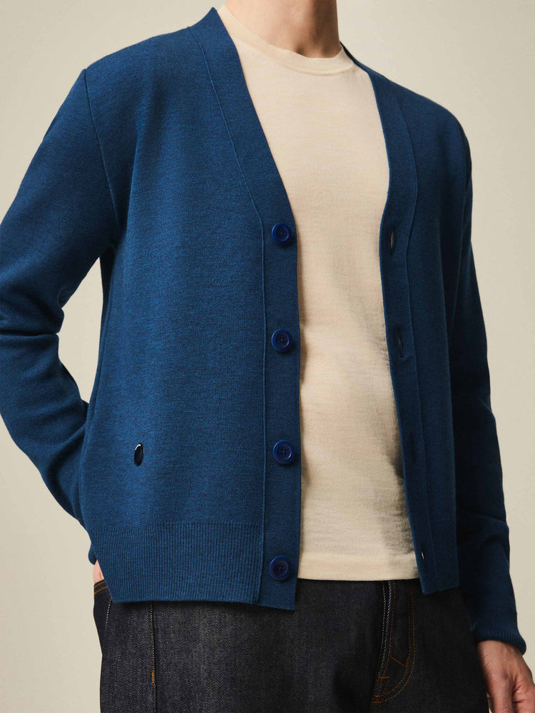 The Cardigan Light Tasman Blue Image