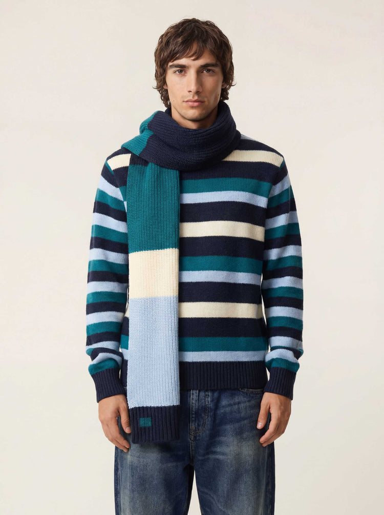 The Colourstack Scarf Pacific Blue Image