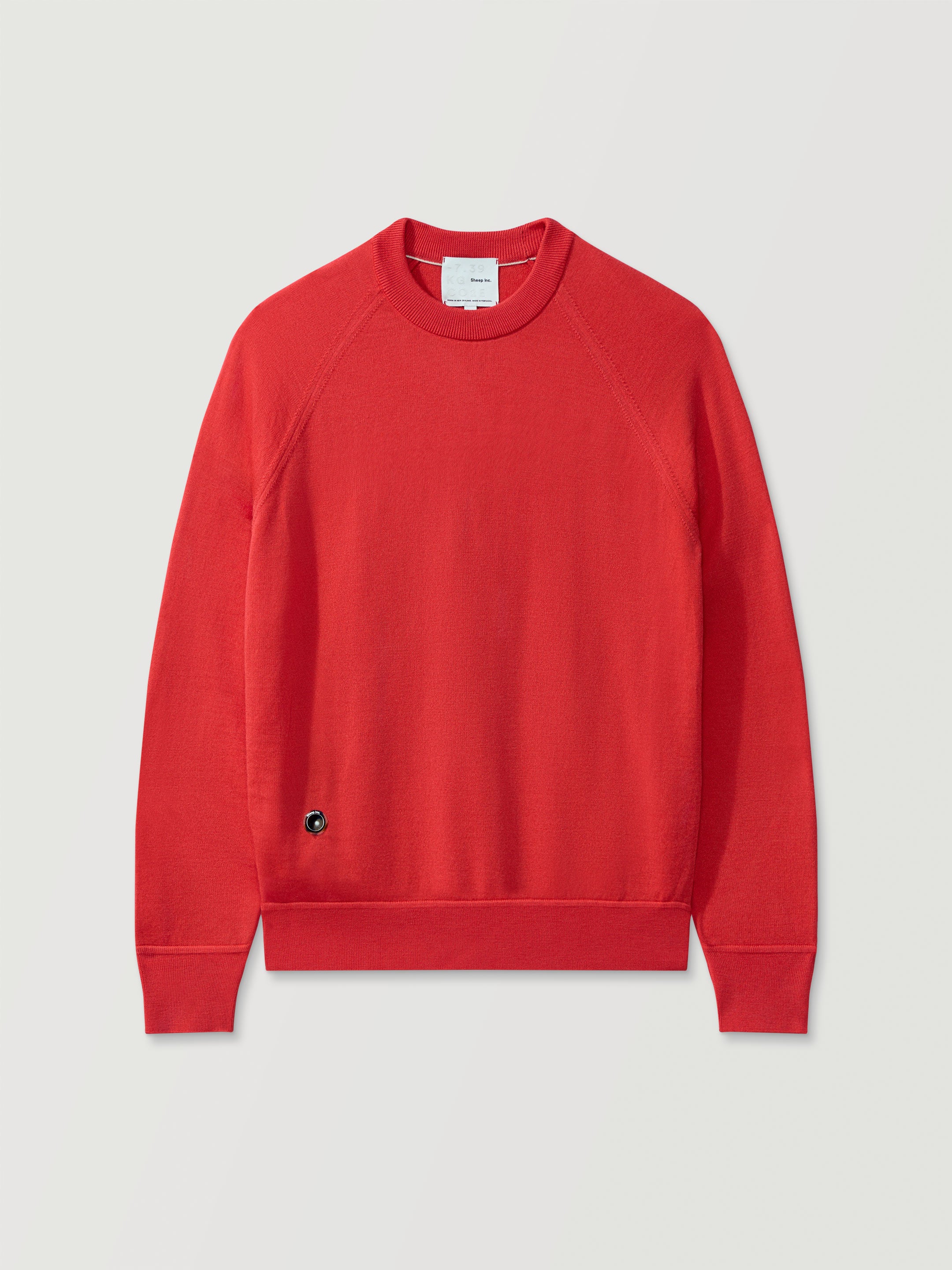 Claret Red | Organic Cotton Half Zip Fleece | WoolOvers US
