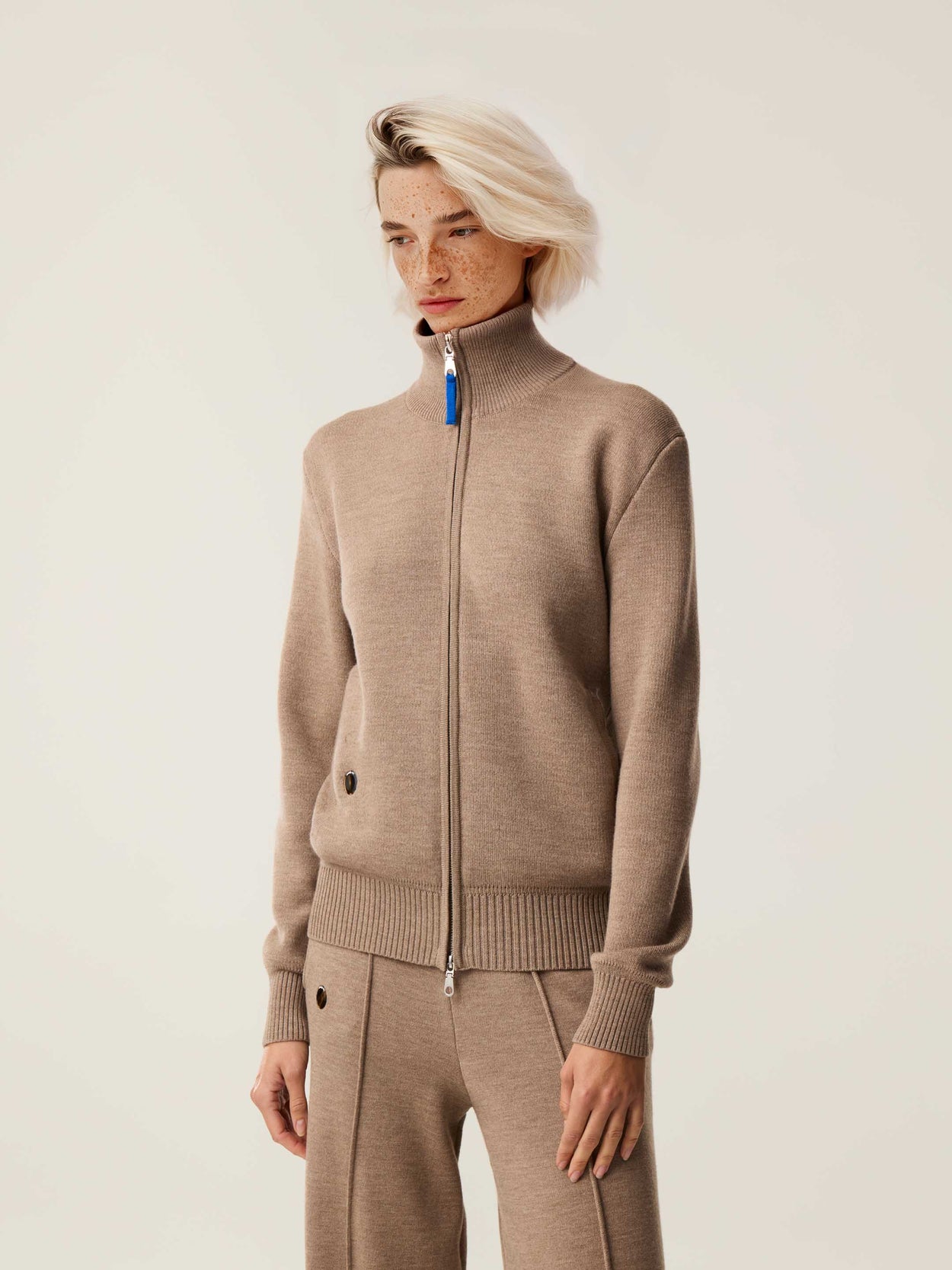 The Everyday Zip Through Fawn Brown Female Image